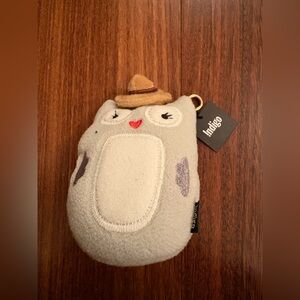 NWT Indigo Owl Keychain